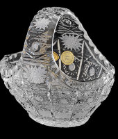 Корзинка высокая 8 см, хрусталь, Aurum Crystal s.r.o.