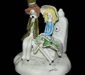 Скульптура "Пара сидящая у фонтана", Zampiva