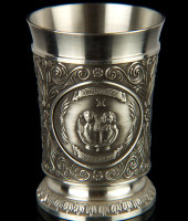 Стопка оловянная "Зодиак - Близнецы", 10232, Artina