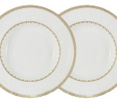 Набор из 2-х суповых тарелок Золотой замок