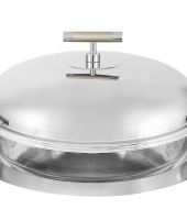 Блюдо Перле круглое с крышкой