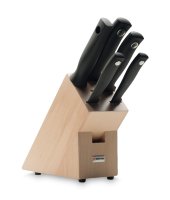 Набор ножей на деревянной подставке "Silverpoint", Wuesthof