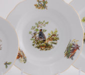 Набор глубоких тарелок 23 см Мэри-Энн "Охота", 0363, Leander