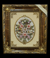 Панно "Букет с птичками", Arte Casa