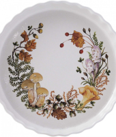 Форма для выпечки круглая "Грибы", Gien  