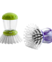 Щетка для мытья посуды с емкостью для моющего средства