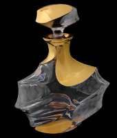 Штоф для виски "Calypso" золото, хрусталь, Bohemia Jihlava