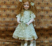 Фарфоровая кукла "Екатерина", Marigio