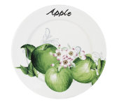 Тарелка обеденная Зеленые яблоки