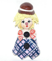 Медальон "Клоун в котелке", Zampiva