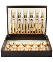 Набор столовых приборов 24/6 "Mithos Gold", Cutipol