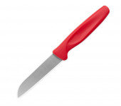 Нож для чистки овощей 8 см, рукоятка красная