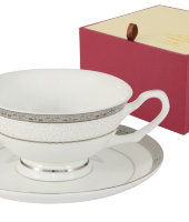 Чашка с блюдцем Бостон