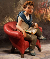 Фарфоровая кукла "Роберто", Sibania