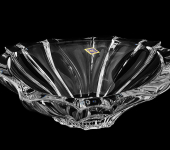 Салатник "Plantica" 33 см, Aurum Crystal