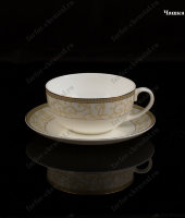 Чашка с блюдцем "Виена", 350 мл, Takito