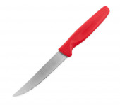 Нож универсальный 10 см, рукоятка красная