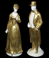 Статуэтки "Дама и кавалер", Elite & Fabris