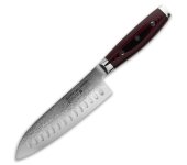 Нож японский "шеф" 16,5 см, с углублениями на лезвии, "GOU 161", Yaxell