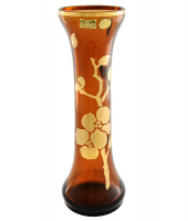 Ваза коричневая "сакура" 31 см, Egermann