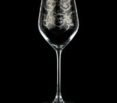 Бокал для вина, G90P-322 PLATINUM, 200 мл, набор 6 шт, стекло с платиной, Combi