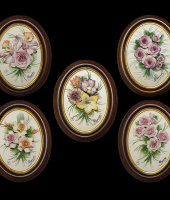 Барельеф с цветами, Artigiano Capodimonte