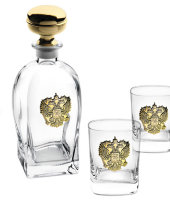 Набор бокалов для виски на 2 персоны "HERALDRY", Chinelli