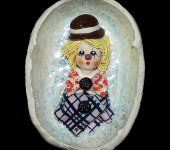 Медальон "Клоун в котелке", Zampiva