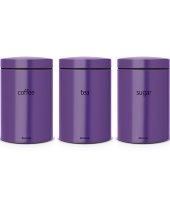Набор контейнеров для кофе, чая и сахара (3 предмета), 484186, Brabantia