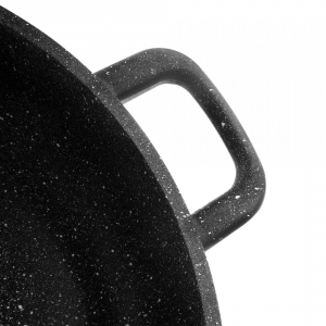 203.28IND Сотейник с двумя ручками, для индукционных плит, с антипригарным покрытием, диам. 28 см, высота 8 см, объем 4л, литой алюминий, толщина дна 8 мм item