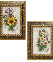 Барельеф с цветами, Artigiano Capodimonte