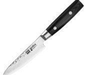 Нож универсальный "Zen" 12 см, (37 слоев) дамасская сталь, Yaxell