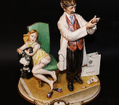 Статуэтка "Доктор со шприцем", Porcellane Principe