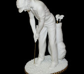 Скульптура "Гольфист", Tiche Porcellane