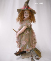 Фарфоровая кукла "Фуксия", Marigio