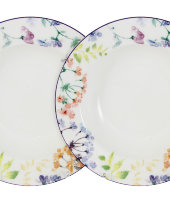 Набор из 2-х суповых тарелок Акварель