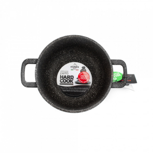 205.20IND Кастрюля для индукционных плит, с антипригарным покрытием, диам. 20 см, высота 12,5 см, объем 3,5л, литой алюминий, толщина дна 8 мм item