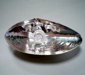 Декоративная ракушка, серебрение, Chinelli