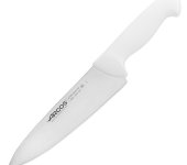 Нож кухонный "Шеф" 20 см, рукоятка - белая, Arcos