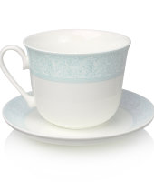 Дионис-Аквамарин кружка джамбо с блюдцем, АККУ