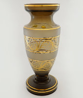 Ваза дымчатая "класик" 40 см, Egermann