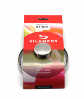 Крышка стеклянная 14см, Silampos