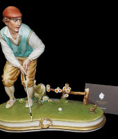 Статуэтка "Игрок в гольф", Porcellane Principe