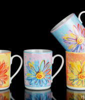 Набор кружек "Flowers Bis" 4 шт, Tirschenreuth (Тиршенройт)