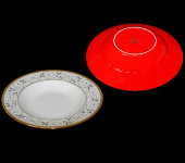 Набор из 6-ти тарелок для супа "Узоры", Glance