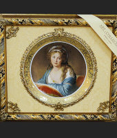 Панно с тарелкой "Девушка", Arte Casa