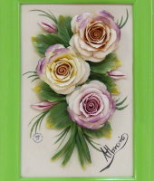 Барельеф с цветами, Artigiano Capodimonte 