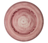 Тарелка обеденная Augusta (розовый) без инд.упаковки.
