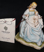 Статуэтка "Дева Мария с Иисусом", Porcellane Principe