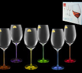 Набор бокалов для вина"Spirit - Арлекино", 6 шт, Rona